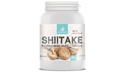 Shiitake tablety